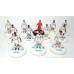 Subbuteo Andrew Table Soccer Olympique De Marseille 2017-18 Europa League kit on WSB Professional Bases